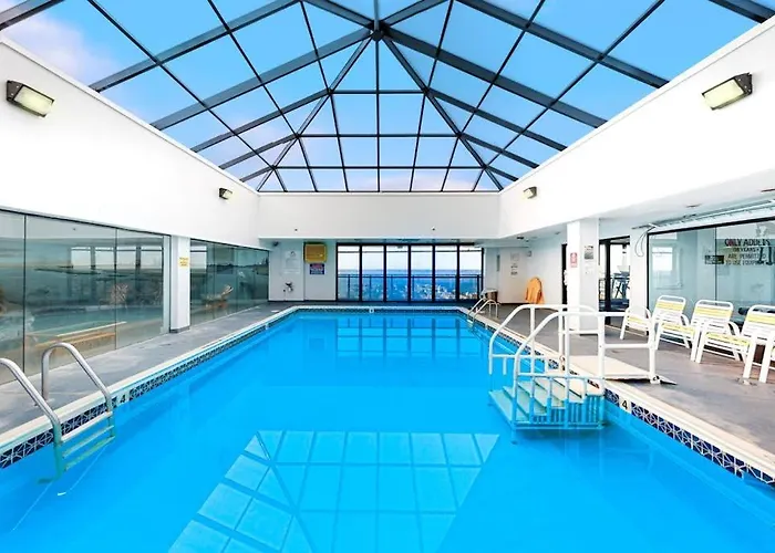 Convenient Beachfront With Balcony Pools Tennis Gym & Ac *